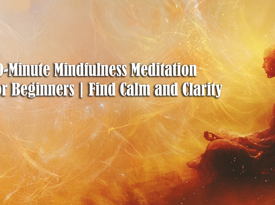 Find Calm & Clarity: A 10-Minute Mindfulness Meditation for Beginners