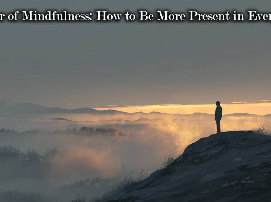 The Power of Mindfulness: How to Be More Present in Everyday Life